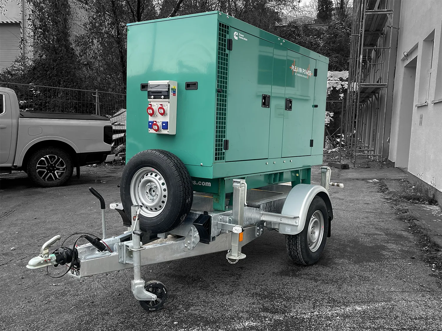 Prenájom elektrocentrály Cummins33-1